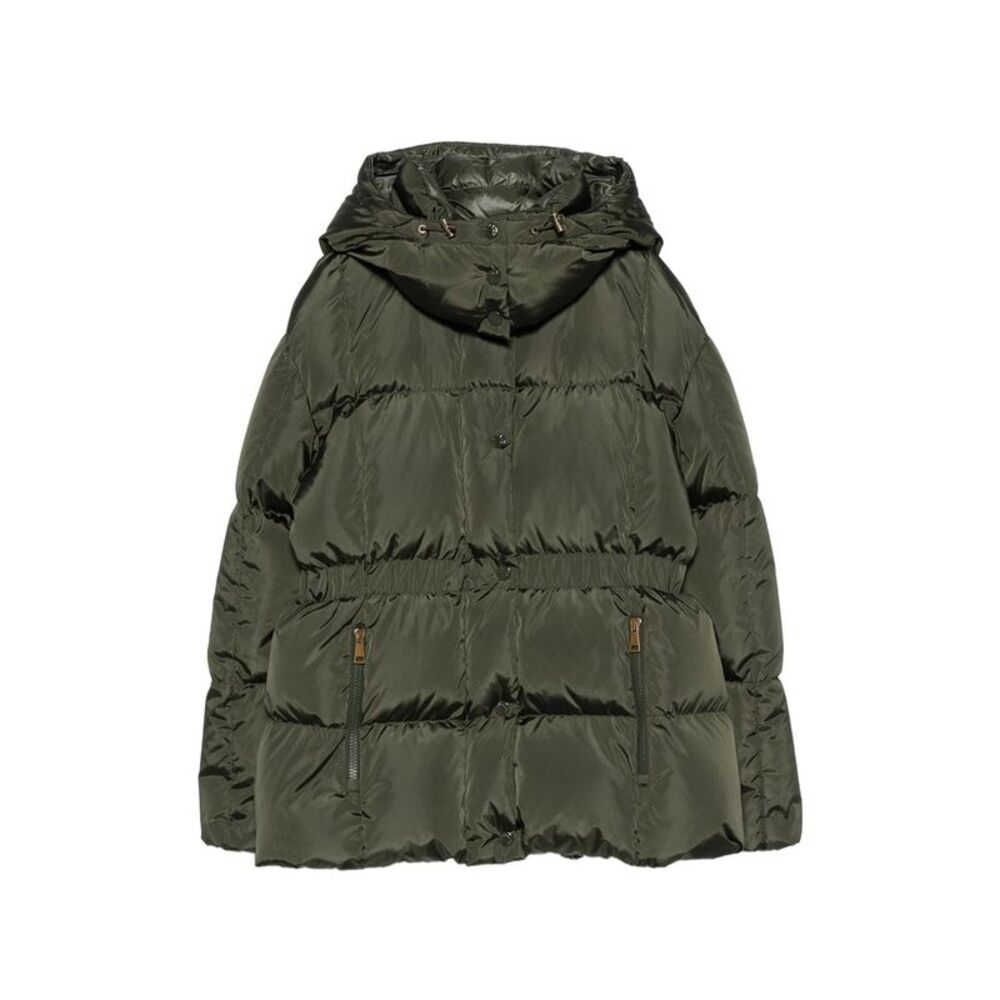 Moncler Green Jackets - Puffer Jackets Women Women